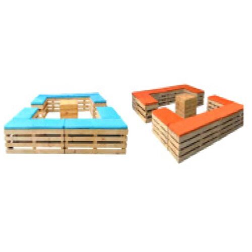 Crate Bench Set