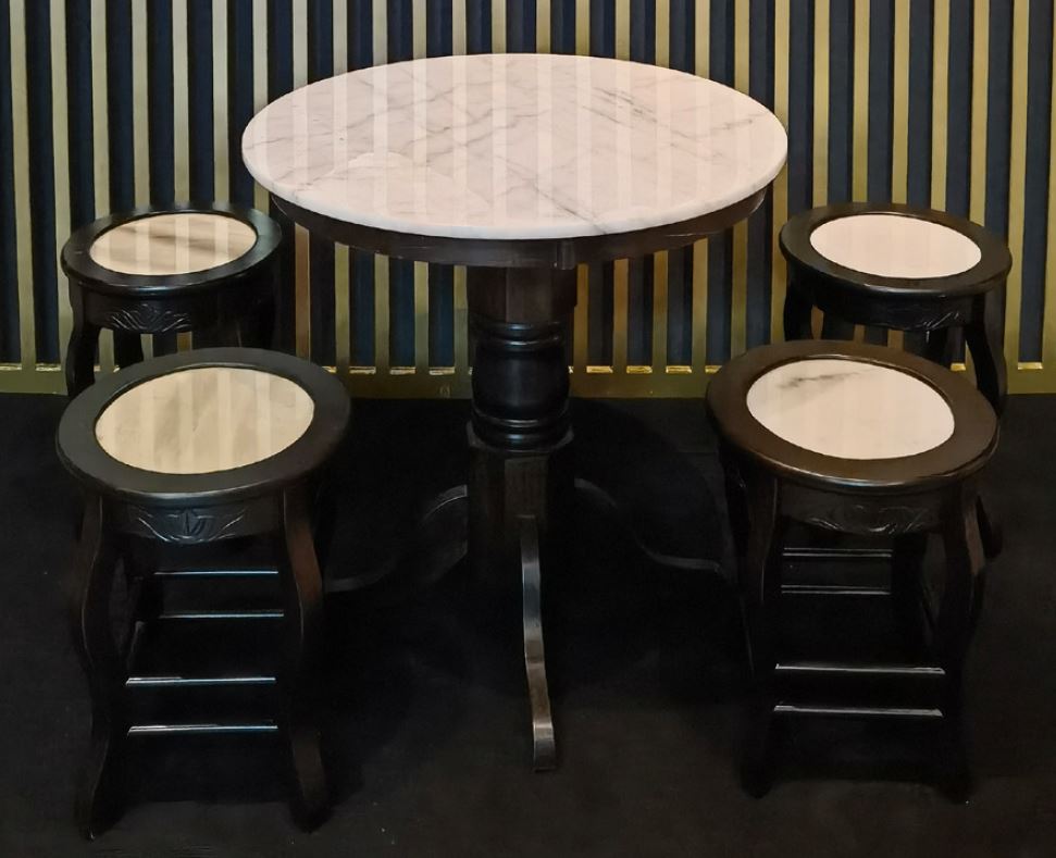 Marble Table Set BE Lifestyles