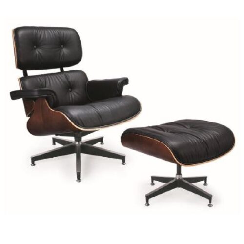 Replica Eames Chair with Foot Rest