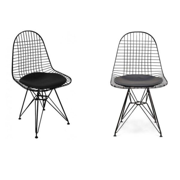 Wire Chair Black BE Lifestyles