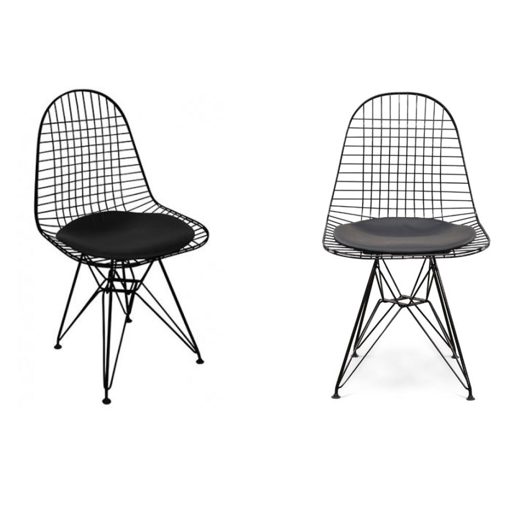 Wire Chair Black BE Lifestyles