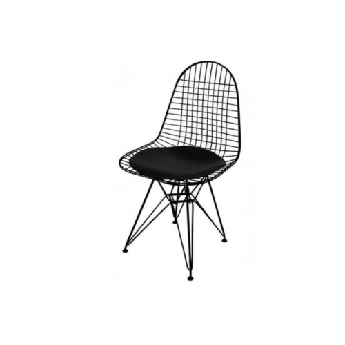 WIRE CHAIR BLACK