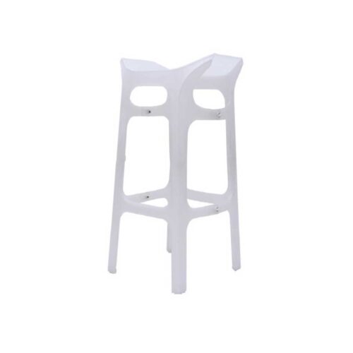 V WHITE STOOL