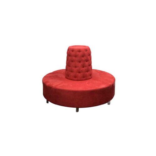 RED ROUND LOUNGE