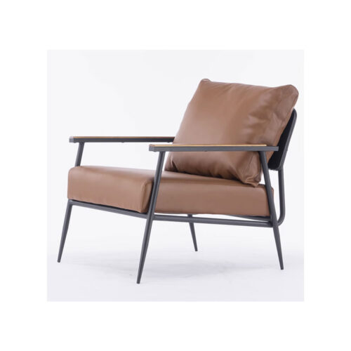 KINGSLEY LOUNGE CHAIR BROWN