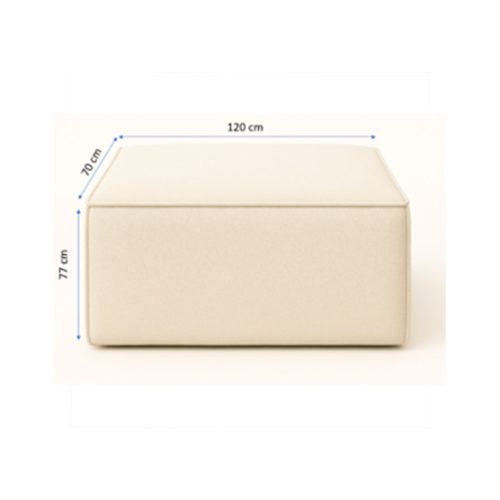 KARL MODULAR RECTANGLE BACKREST 120